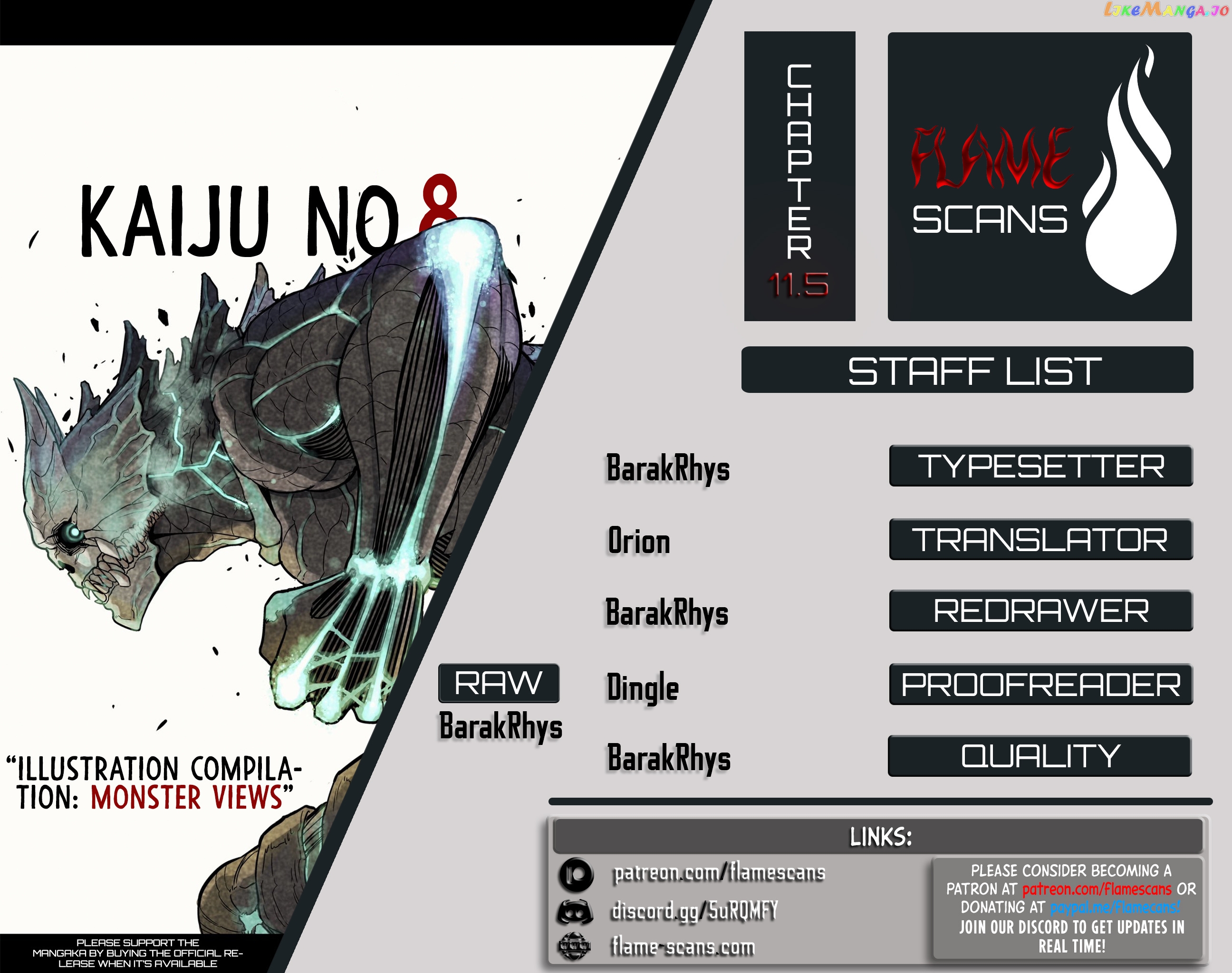 Kaiju No. 8 chapter 11.5 image 01